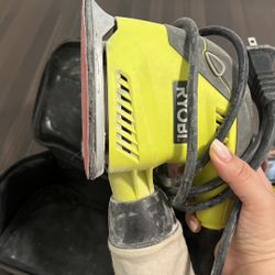 1.2 amp jack finish corner sander (green) (renovated)