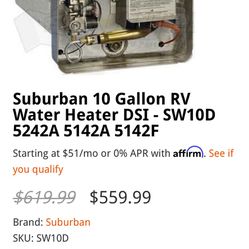 10 Gallon Rv Water Heater