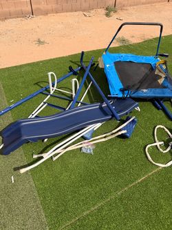 Kids Outdoor Play Set Parts – Slide, Trampoline & More