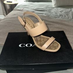 Coach Heels Size 5.5