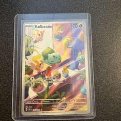 Bulbasaur Stellar Crown Full Art