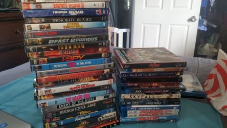 26 dvd & 15 bluray