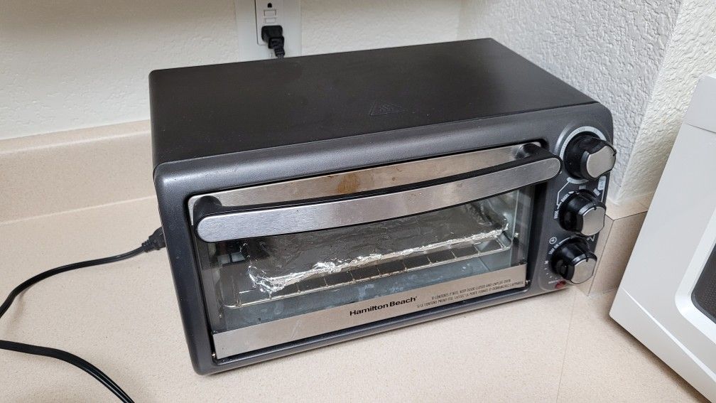 Microwave and countertop oven