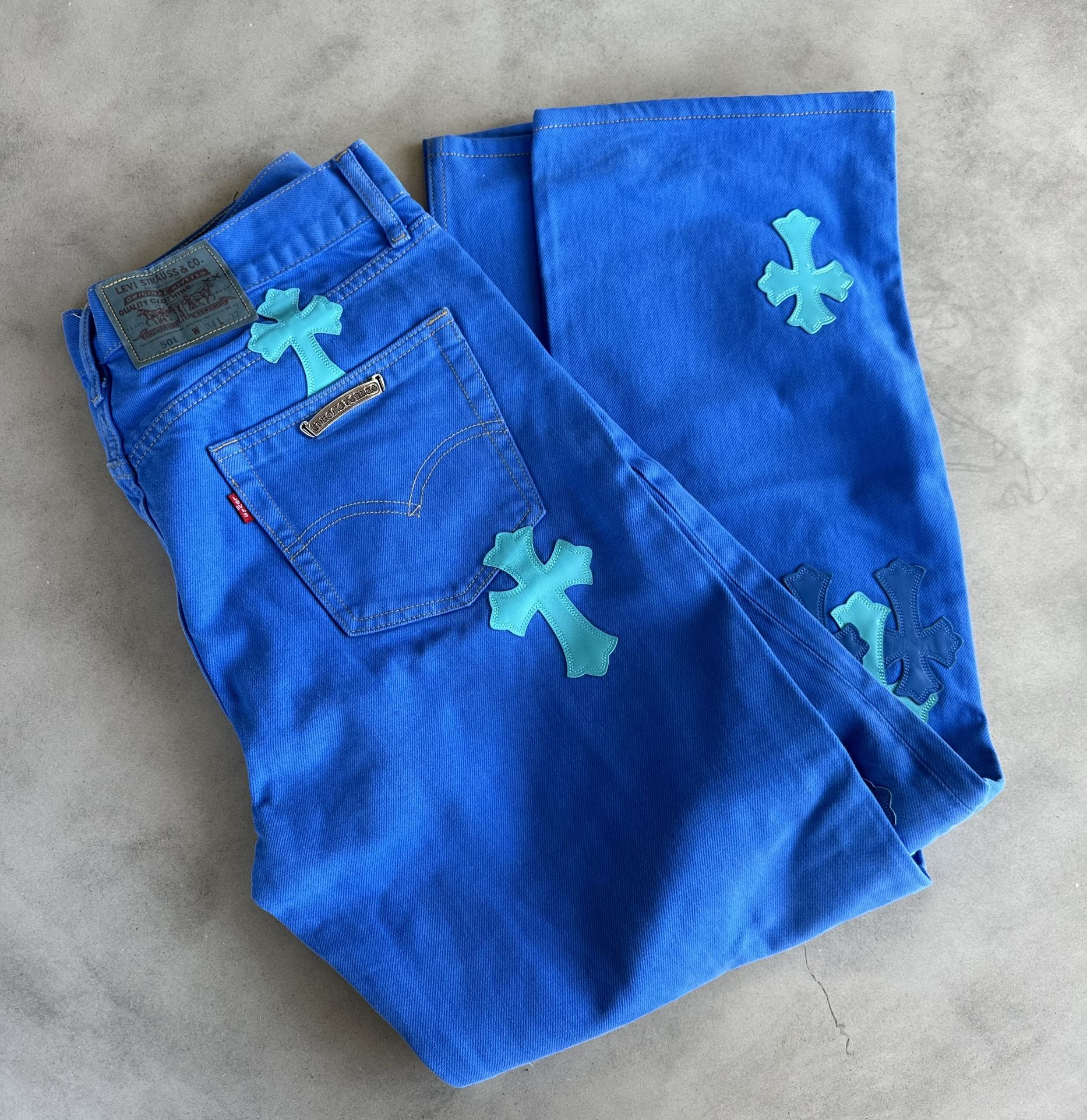 “Chrome Hearts” Levi’s jeans sz 34