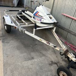 Kawasaki X2 With Trailer 
