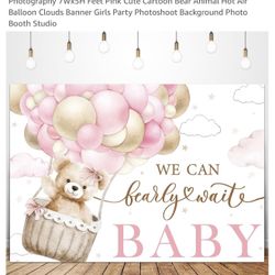 Baby Shower backdrop