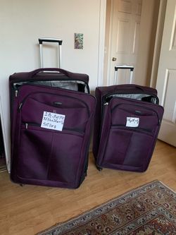 2 pc Samsonite Nesting Luggsges Set