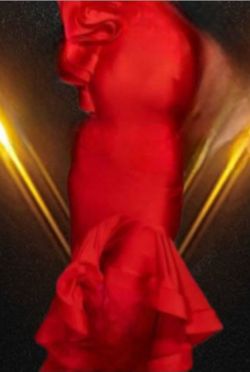 Vestido rojo coctel