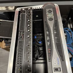 Audio Rack Amp And Line Mixer 