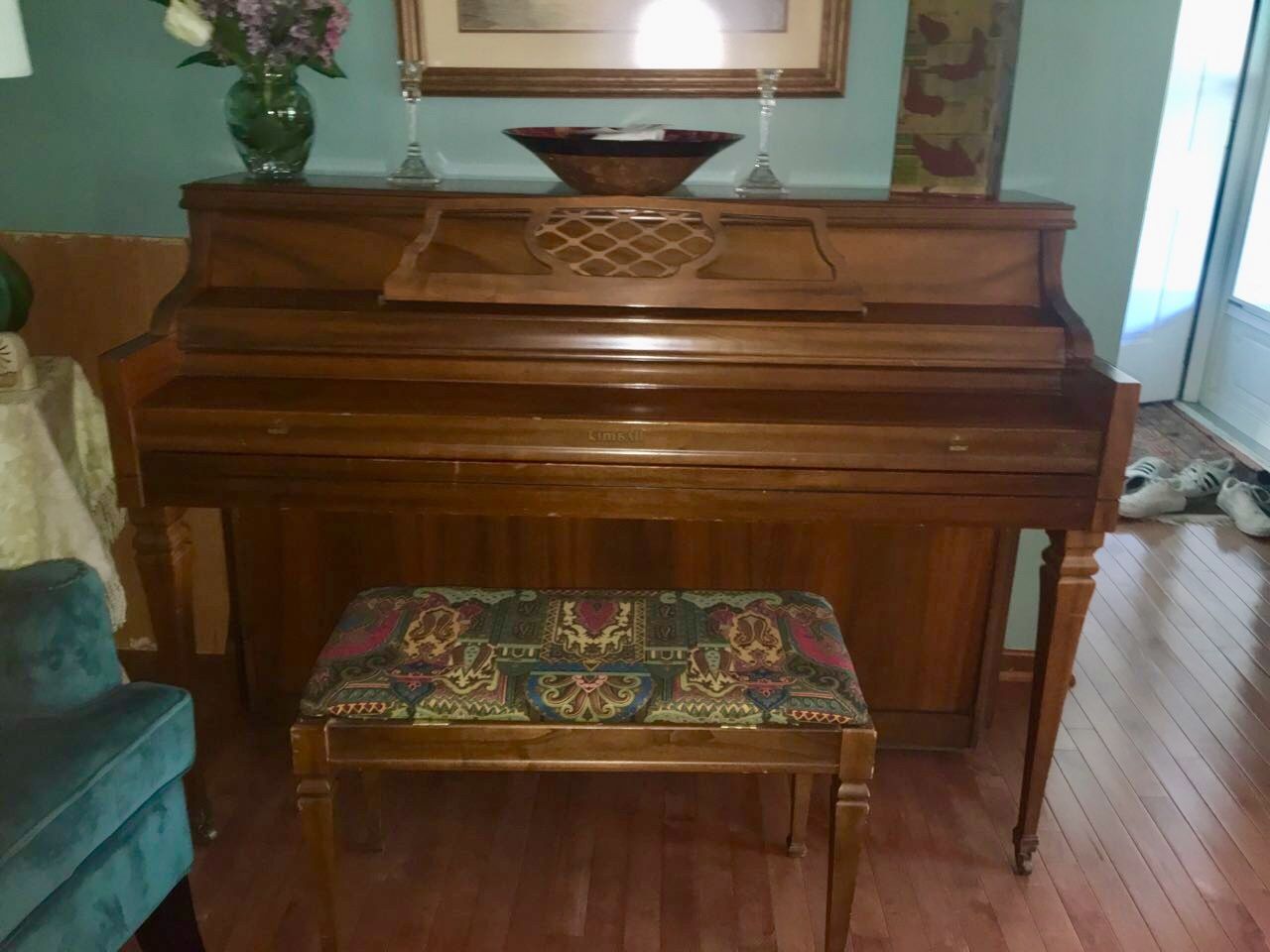 Kimball upright piano