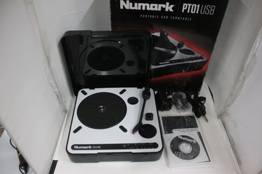 Numark PT 01 Portable USB Turntable