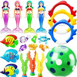 BRAND NEW! Mermaid and Sea Creature Toy Set