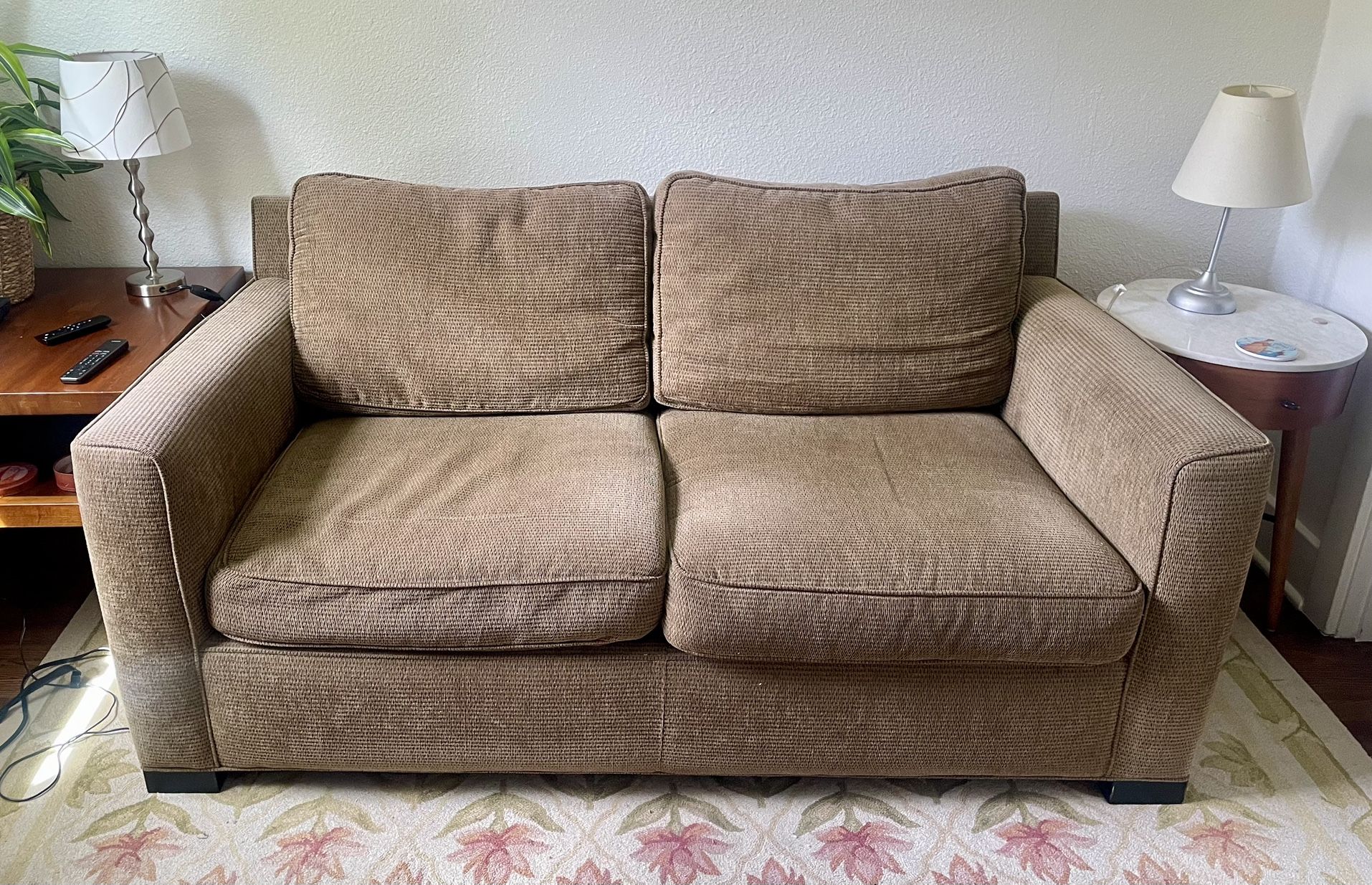 Crate & Barrel Allegro Loveseat
