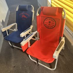 TOMMY BAHAMA BACKPACK BEACH CHAIRS