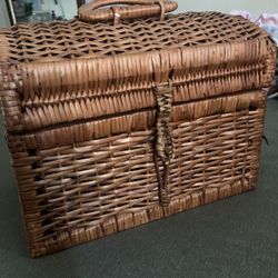 Woven Basket/ Chest