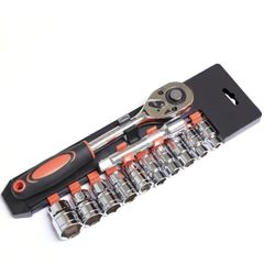 12 Pcs Ratchet Socket 