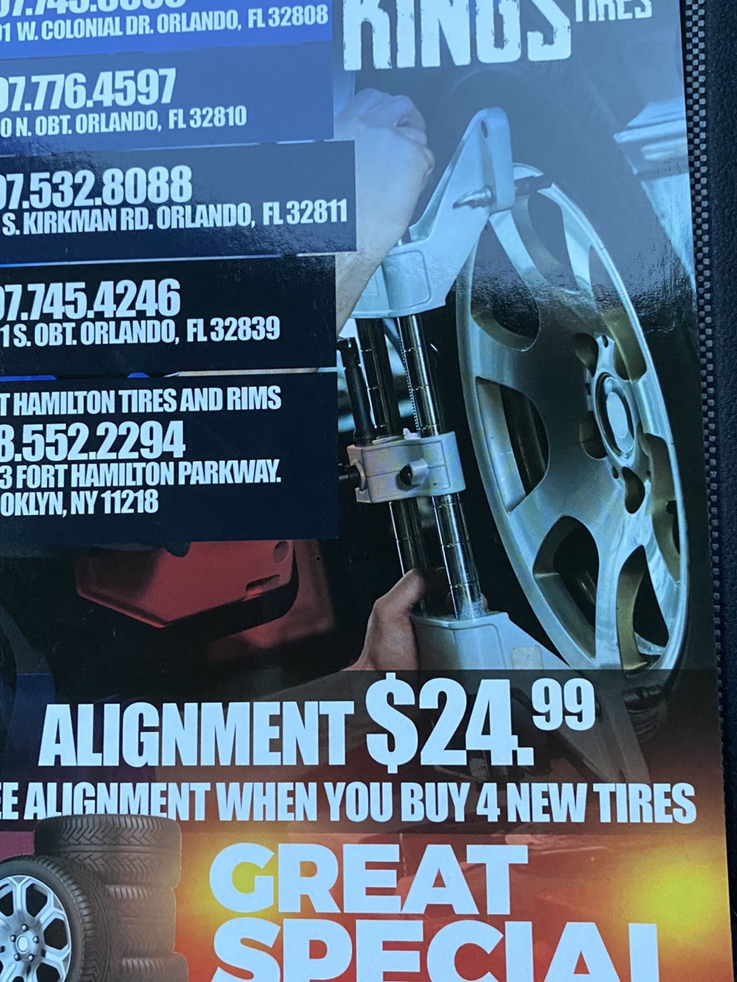 ALIGNMENT ONLY $24.99