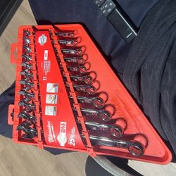 Milwaukee SAE COMBINATION WRENCH SET 