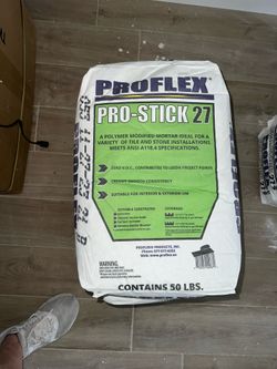 proflex pro stick 27 Thin Set