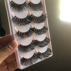 5pair Eyelashes 