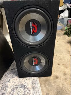 Renegade subwoofer12s and matching  amp