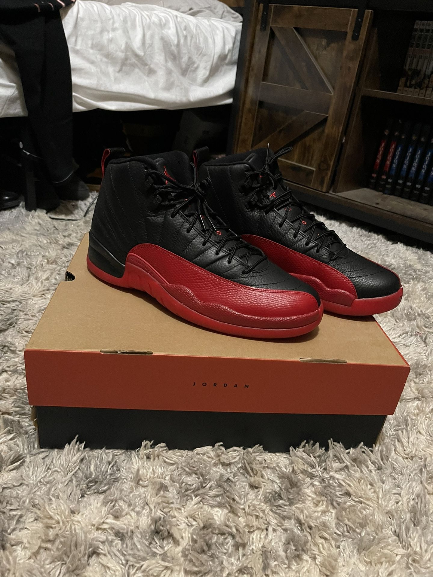 Jordan 12 Flu Game Size 12