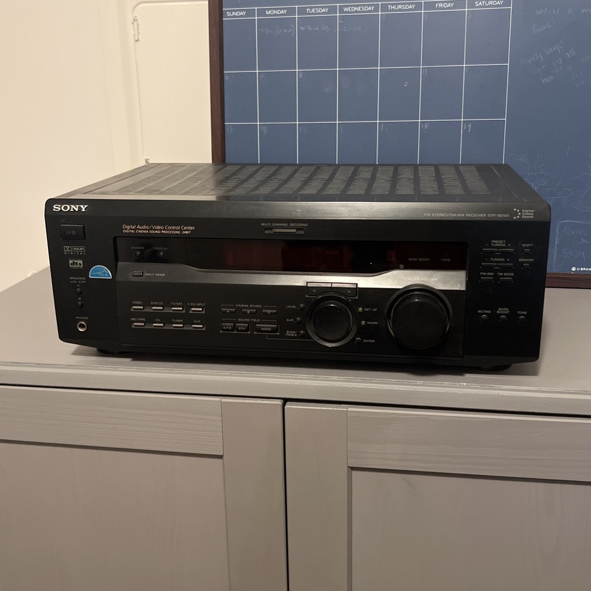 Sony Stereo Receiver Amplifier STR-SE501 