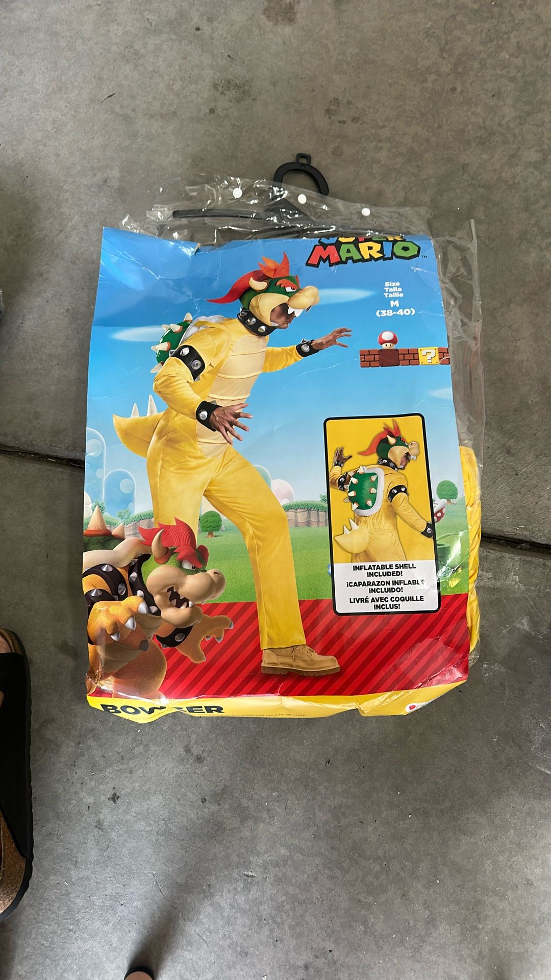 Super Mario Bowser Adult Medium 