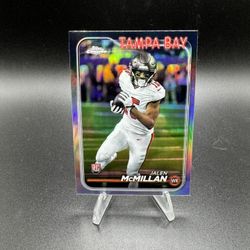 Jalen McMillan 2024 Topps Chrome RC Refractor