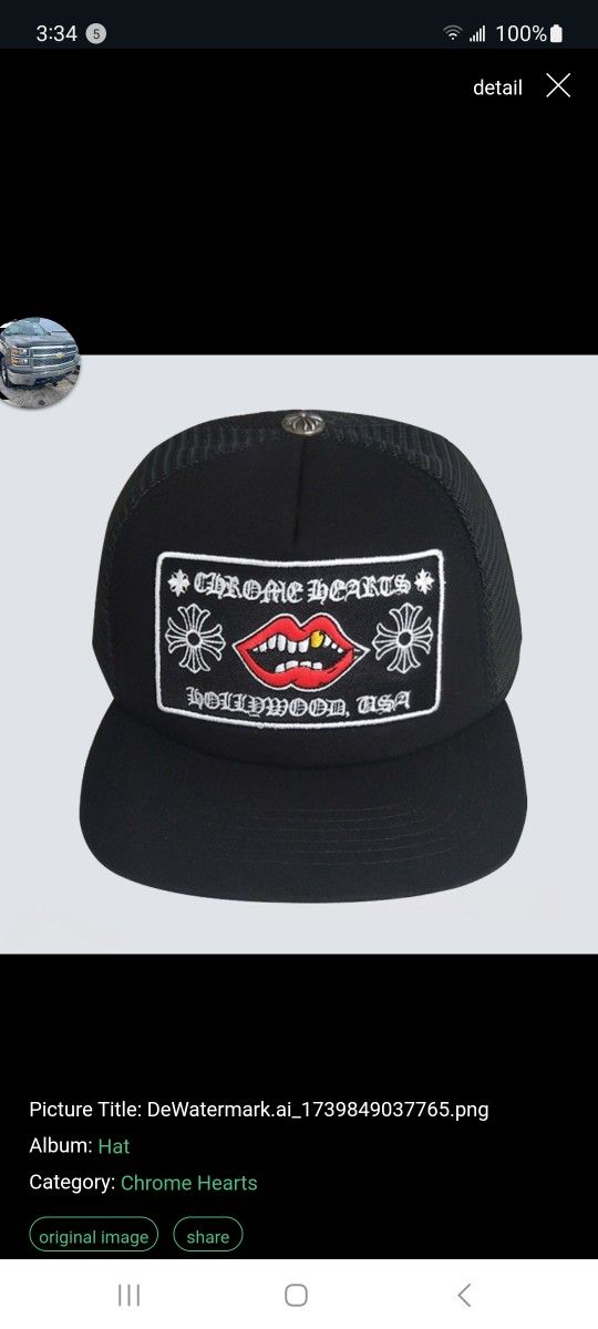 Chrome Hearts Hat