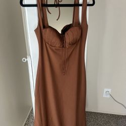 Fashionova Brown Dress