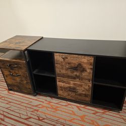 Office Cabinet File Cabinet Printer Stand For Home Office