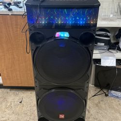Nutek Karaoke Bluetooth Speaker 