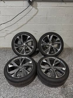 20" OEM Audi A6 A7 S6 S7 Wheels Rims Set of 4 20X9 5x112 + Tires