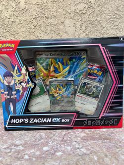 Pokémon Hop’s Zacian ex Box – Factory Sealed