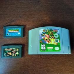 Nintendo 64 And Game Boy Advance Games