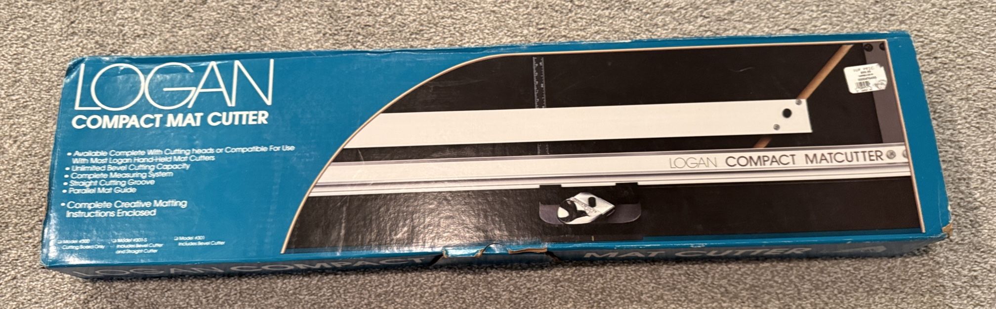 Never Used Logan Compact Mat Cutter Model 301