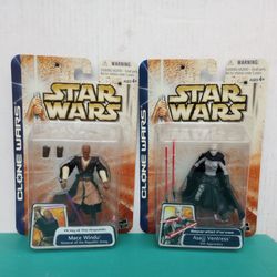 Star Wars Clone Wars MOC Action Figure Lot 2003