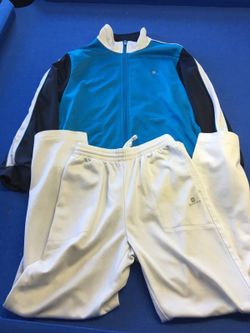 Domyos (European) size 10 track suit jacket and pants set