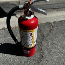 Fire Extinguisher $25