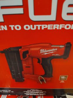 Milwaukee fuel 18ga finish nailer