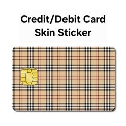 Fashion Designer Credit/Debit Card Vinyl Skins Stickers