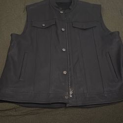 Leather Vest
