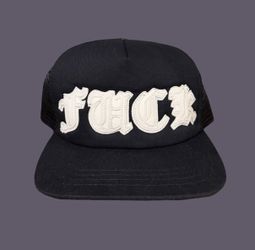 Chrome Hearts leather F*ck trucker. New