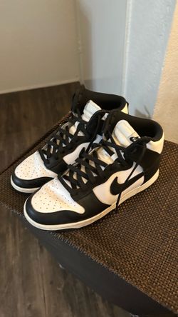 Nike Dunk, High, Panda Black White size 10.5
