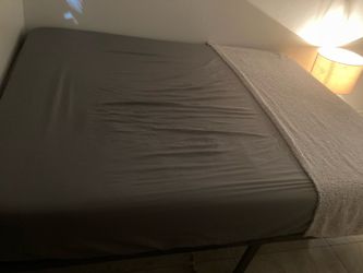 Queen mattress & Queen bed frame