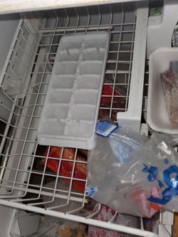 Double door bottom freezer fridge