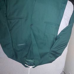 Men's green 3 piece suit