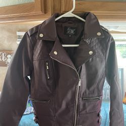Burgundy Jacket 