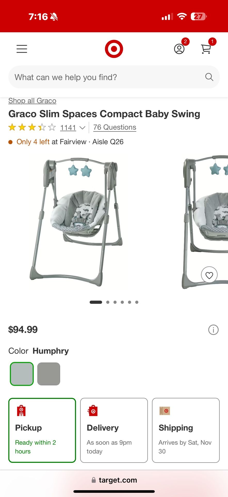 Baby Swing